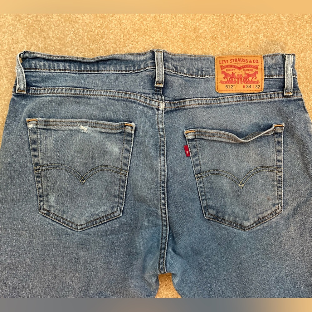 Levis 512 34w 32l
